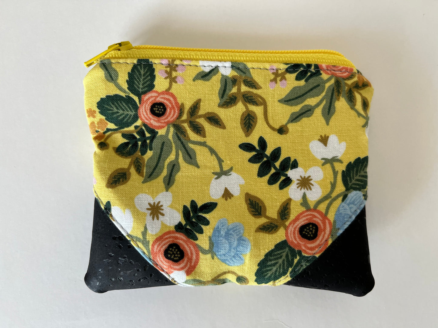 Coin Pouches, Rifle Paper Co Florals and Cork, Mini Zipper Pouches